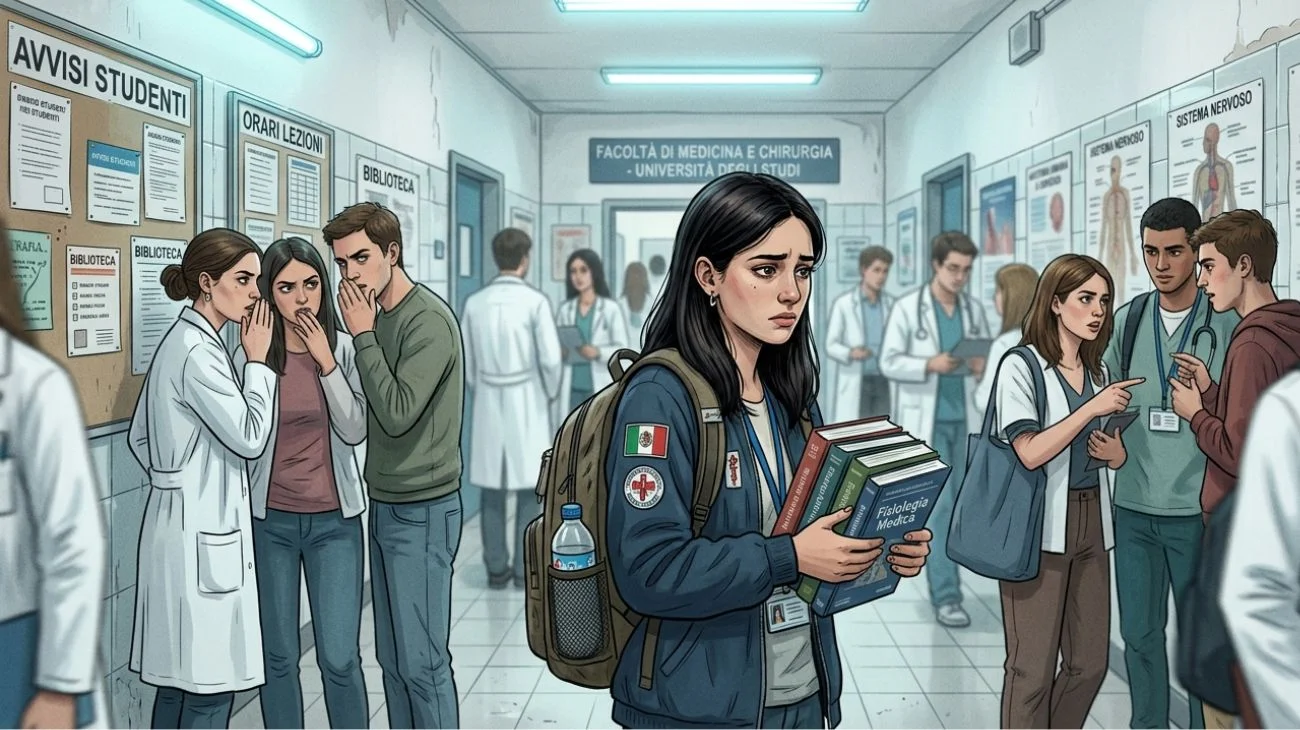 studentessa medicina